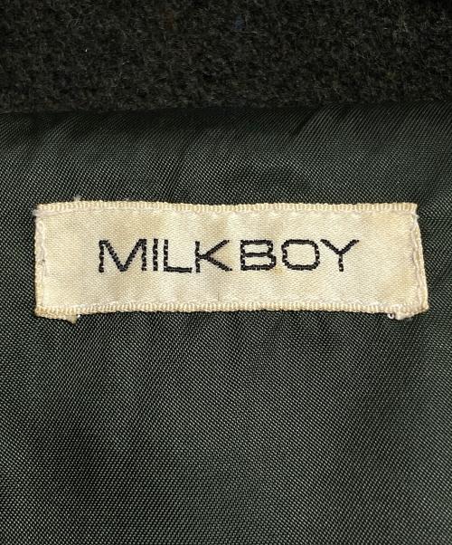 MILK BOY（ミルクボーイ）MILK BOY (ミルクボーイ) ベルトディティールダッフルコート オリーブ サイズ:FREEの古着・服飾アイテム