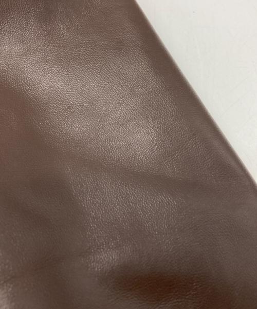 GIBSON&BARNES（ギブソンアンドバーンズ）GIBSON&BARNES (ギブソンアンドバーンズ) A-2レザージャケット/A-2 leather jacket ブラウン サイズ:40の古着・服飾アイテム