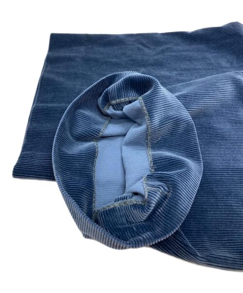 AURALEE（オーラリー）AURALEE (オーラリー) WASHED CORDUROY WIDE SLACKS/ウォッシュドコーデュロイ ワイドスラックス ブルー サイズ:1の古着・服飾アイテム