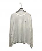 stussyステューシー）の古着「LAZY LS TEE」｜ホワイト