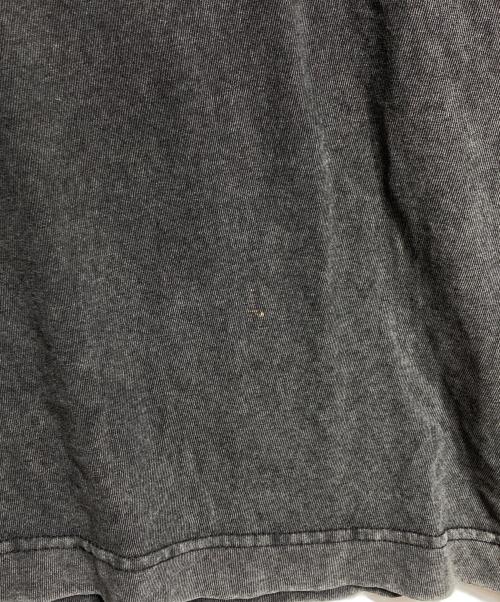 ALEXANDER WANG（アレキサンダー・ワン）ALEXANDER WANG (アレキサンダー・ワン) フェード加工ロゴプリントカットソー/長袖 グレー サイズ:Sの古着・服飾アイテム