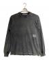 ALEXANDER WANG（アレキサンダー・ワン）の古着「フェード加工ロゴプリントカットソー/長袖」｜グレー