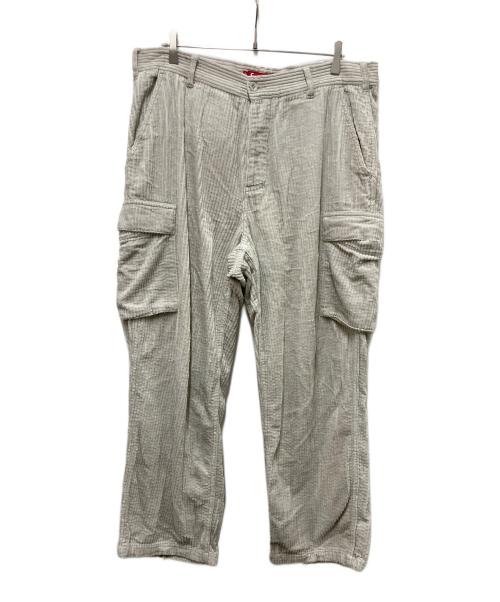 SUPREME（シュプリーム）SUPREME (シュプリーム) Wide Wale Corduroy Cargo Pant グレー サイズ:36の古着・服飾アイテム