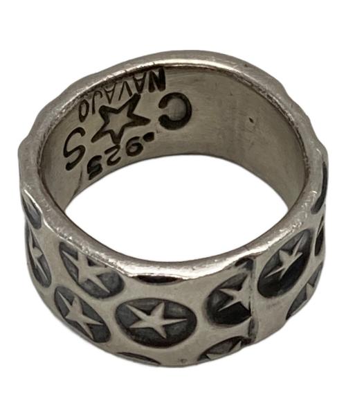 Cody Sanderson（コディ・サンダーソン）CODY SANDERSON (コディ・サンダーソン) NAVAJOスタースタンプリング サイズ:15号の古着・服飾アイテム