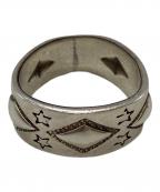 Cody Sandersonコディ・サンダーソン）の古着「NAVAJOスタースタンプリング/Navajo Star Stamped Ring」｜シルバー