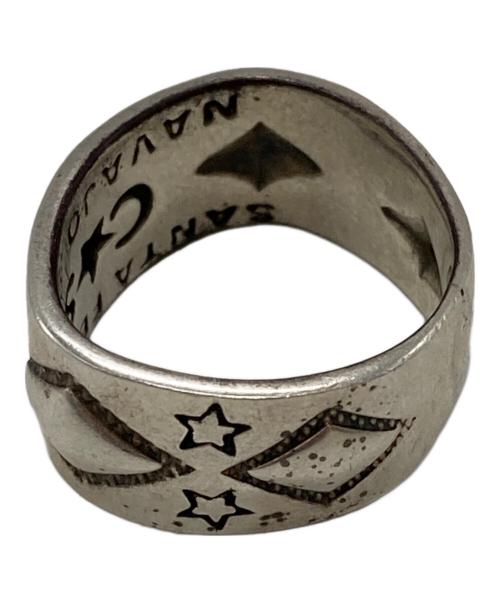 Cody Sanderson（コディ・サンダーソン）Cody Sanderson (コディ・サンダーソン) NAVAJOスタースタンプリング/Navajo Star Stamped Ring シルバー サイズ:16.5号の古着・服飾アイテム