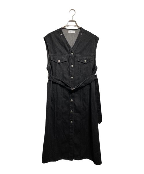 Knuth Marf（クヌースマーフ）knuth marf (クヌースマーフ) 3wayデニムトレンチコート ブラック サイズ:FREEの古着・服飾アイテム