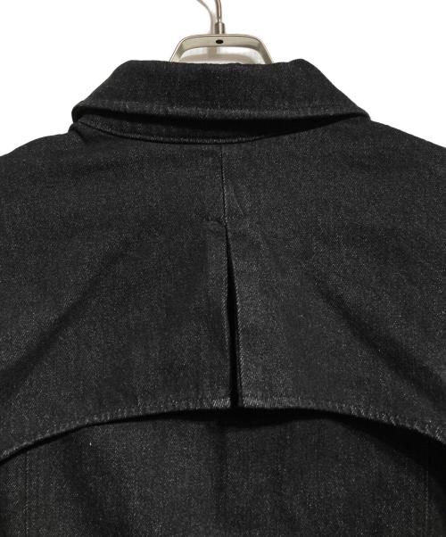 Knuth Marf（クヌースマーフ）knuth marf (クヌースマーフ) 3wayデニムトレンチコート ブラック サイズ:FREEの古着・服飾アイテム