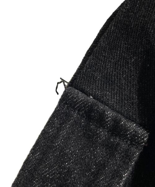 Knuth Marf（クヌースマーフ）knuth marf (クヌースマーフ) 3wayデニムトレンチコート ブラック サイズ:FREEの古着・服飾アイテム