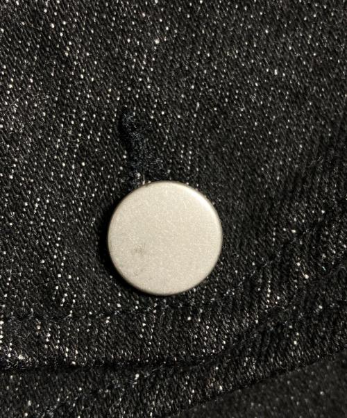 Knuth Marf（クヌースマーフ）knuth marf (クヌースマーフ) 3wayデニムトレンチコート ブラック サイズ:FREEの古着・服飾アイテム