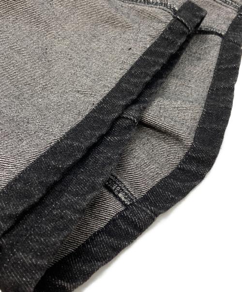 Knuth Marf（クヌースマーフ）knuth marf (クヌースマーフ) 3wayデニムトレンチコート ブラック サイズ:FREEの古着・服飾アイテム