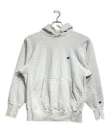 Champion（チャンピオン）の古着「リバースウィーブフーディー/ Reverse Weave Hoodie」｜グレー