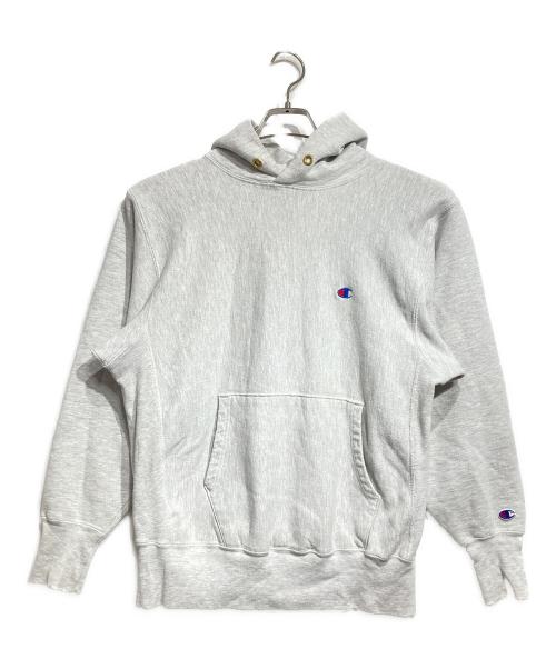 Champion（チャンピオン）Champion (チャンピオン) リバースウィーブフーディー/ Reverse Weave Hoodie グレー サイズ:Lの古着・服飾アイテム