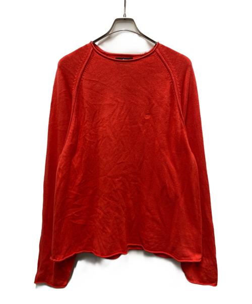 stussy（ステューシー）stussy (ステューシー) Exposed Seam Sweater レッド サイズ:Lの古着・服飾アイテム