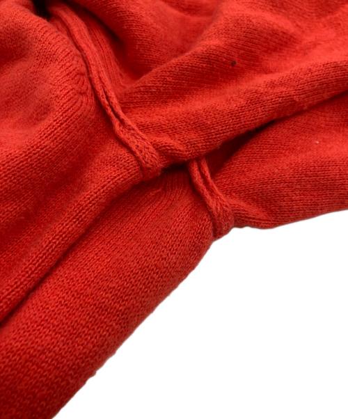 stussy（ステューシー）stussy (ステューシー) Exposed Seam Sweater レッド サイズ:Lの古着・服飾アイテム