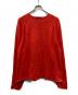 stussy（ステューシー）の古着「Exposed Seam Sweater」｜レッド