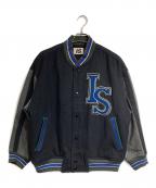 ISSEY MIYAKEイッセイミヤケ）の古着「スタジャン」｜ブラック
