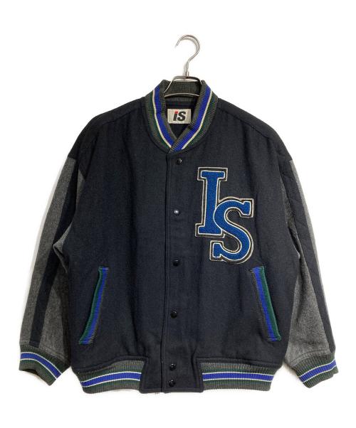 ISSEY MIYAKE（イッセイミヤケ）ISSEY MIYAKE (イッセイミヤケ) スタジャン ブラック サイズ:9の古着・服飾アイテム