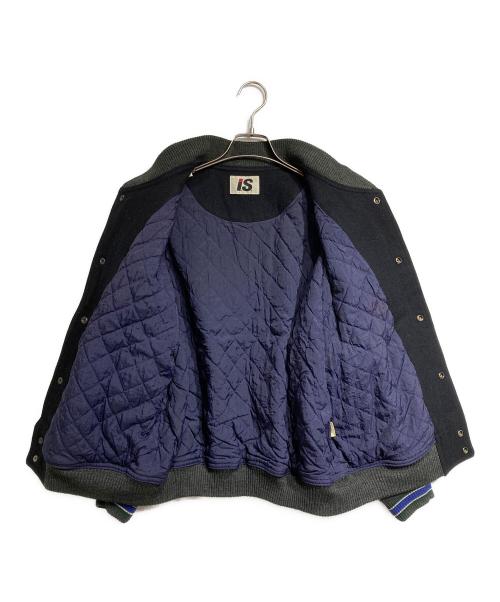 ISSEY MIYAKE（イッセイミヤケ）ISSEY MIYAKE (イッセイミヤケ) スタジャン ブラック サイズ:9の古着・服飾アイテム