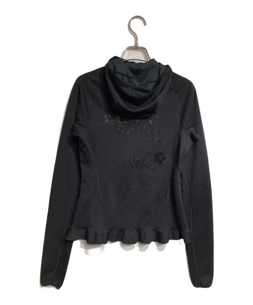 THE NORTH FACE（ザ ノース フェイス）THE NORTH FACE (ザ ノース フェイス) Cecilie Bahnsen (セシリーバンセン) Dotknit Top/ドットニット・トップ ブラック サイズ:XSの古着・服飾アイテム