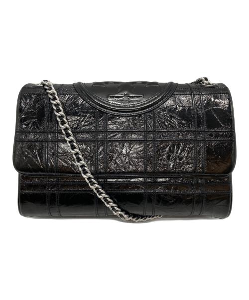 TORY BURCH（トリーバーチ）TORY BURCH (トリーバーチ) FLEMING SOFT SMALL BAG/フレミング ソフト スモール バッグ ブラックの古着・服飾アイテム