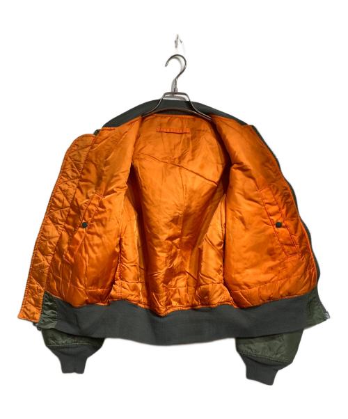 ALPHA INDUSTRIES（アルファインダストリーズ）ALPHA INDUSTRIES (アルファインダストリーズ) MA-1フライトジャケット/MA-1 flight jacket オリーブ サイズ:Mの古着・服飾アイテム
