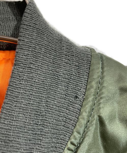 ALPHA INDUSTRIES（アルファインダストリーズ）ALPHA INDUSTRIES (アルファインダストリーズ) MA-1フライトジャケット/MA-1 flight jacket オリーブ サイズ:Mの古着・服飾アイテム