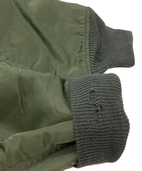 ALPHA INDUSTRIES（アルファインダストリーズ）ALPHA INDUSTRIES (アルファインダストリーズ) MA-1フライトジャケット/MA-1 flight jacket オリーブ サイズ:Mの古着・服飾アイテム
