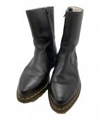 Dr.Martens×YOHJI YAMAMOTOドクターマーチン×ヨウジヤマモト）の古着「ポインテッドトゥサイドジップブーツ/Pointed Toe Side Zip Boots」｜ブラック
