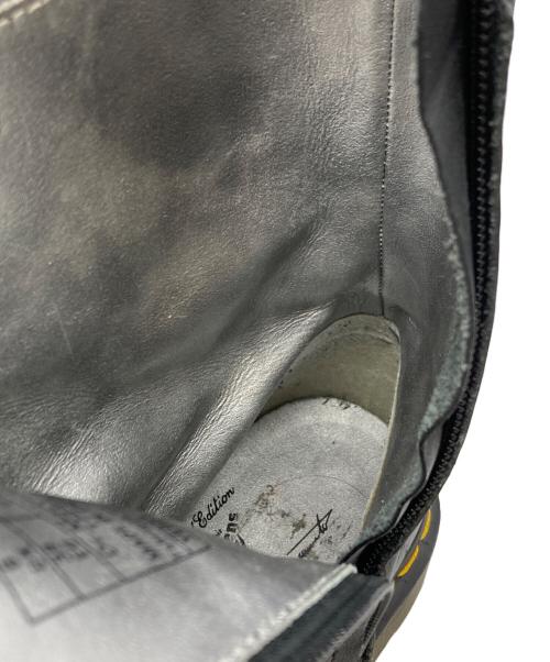 Dr.Martens（ドクターマーチン）Dr.Martens (ドクターマーチン) YOHJI YAMAMOTO (ヨウジヤマモト) ポインテッドトゥサイドジップブーツ/Pointed Toe Side Zip Boots ブラック サイズ:24.5cmの古着・服飾アイテム