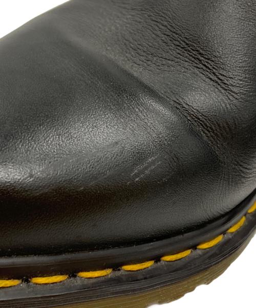 Dr.Martens（ドクターマーチン）Dr.Martens (ドクターマーチン) YOHJI YAMAMOTO (ヨウジヤマモト) ポインテッドトゥサイドジップブーツ/Pointed Toe Side Zip Boots ブラック サイズ:24.5cmの古着・服飾アイテム