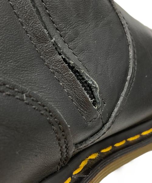 Dr.Martens（ドクターマーチン）Dr.Martens (ドクターマーチン) YOHJI YAMAMOTO (ヨウジヤマモト) ポインテッドトゥサイドジップブーツ/Pointed Toe Side Zip Boots ブラック サイズ:24.5cmの古着・服飾アイテム