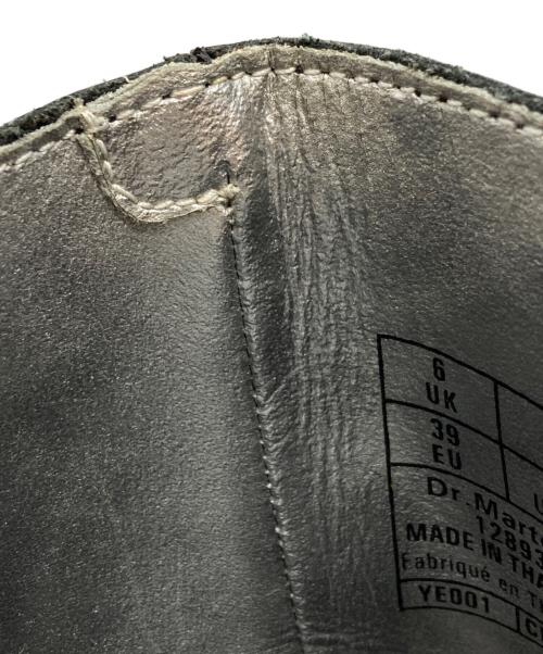 Dr.Martens（ドクターマーチン）Dr.Martens (ドクターマーチン) YOHJI YAMAMOTO (ヨウジヤマモト) ポインテッドトゥサイドジップブーツ/Pointed Toe Side Zip Boots ブラック サイズ:24.5cmの古着・服飾アイテム