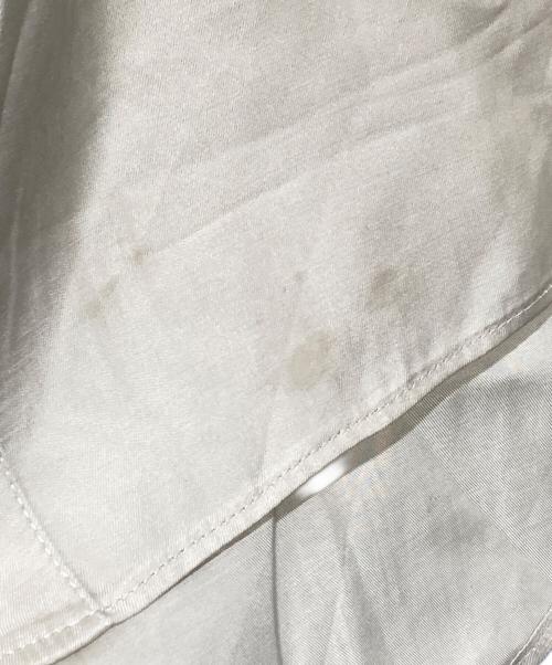 ETRE TOKYO（エトレトウキョウ）ETRE TOKYO (エトレトウキョウ) Cupra Necktie Oversized Shirt/キュプラネクタイオーバーシャツ ベージュ サイズ:Fの古着・服飾アイテム