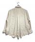 ETRE TOKYO (エトレトウキョウ) Cupra Necktie Oversized Shirt/キュプラネクタイオーバーシャツ ベージュ サイズ:F：14000円