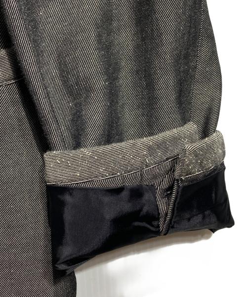COMME des GARCONS HOMME DEUX（コムデギャルソン オム ドゥ）COMME des GARCONS HOMME DEUX (コムデギャルソン オム ドゥ) Tailored jacket/パイピングリネンテーラードジャケット グレー サイズ:XSの古着・服飾アイテム