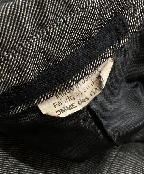 COMME des GARCONS HOMME DEUX（コムデギャルソン オム ドゥ）COMME des GARCONS HOMME DEUX (コムデギャルソン オム ドゥ) Tailored jacket/パイピングリネンテーラードジャケット グレー サイズ:XSの古着・服飾アイテム