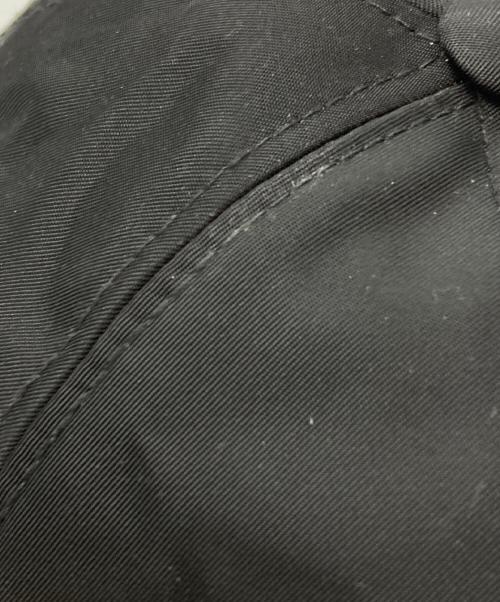 PRADA（プラダ）PRADA (プラダ) ナイロンベースボールキャップ ブラック サイズ:XLの古着・服飾アイテム