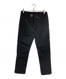 ROA（ロア）の古着「ウォータープルーフバックルロゴパンツ/Waterproof buckled logo pants」｜ブラック