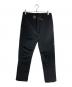 ROA（ロア）の古着「ウォータープルーフバックルロゴパンツ/Waterproof buckled logo pants」｜ブラック