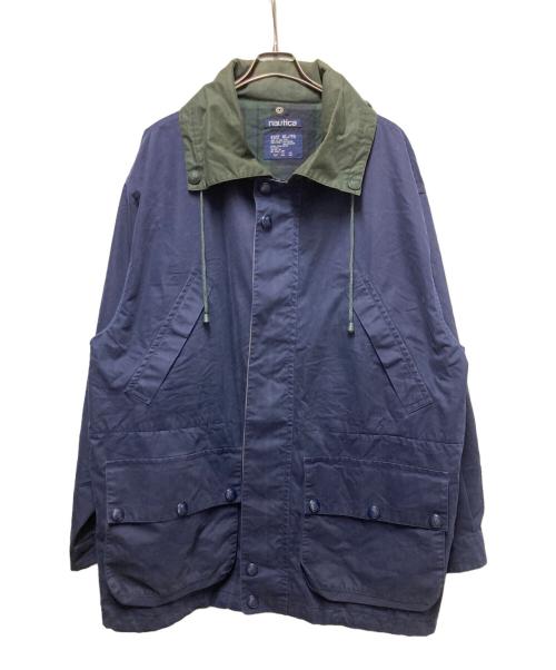 NAUTICA（ノーティカ）NAUTICA (ノーティカ) ピーチスキンワークコート ネイビー サイズ:XLの古着・服飾アイテム