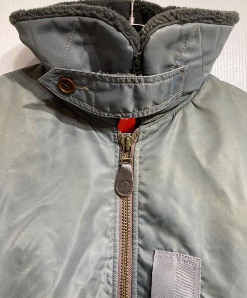 BEAMS（ビームス）BEAMS (ビームス) ビッグ フェード ミリタリーブルゾン/Oversized Faded Military Blouson カーキ サイズ:Sの古着・服飾アイテム