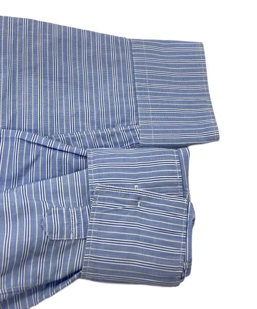 COMME des GARCONS SHIRT（コムデギャルソンシャツ）COMME des GARCONS SHIRT (コムデギャルソンシャツ) ボーダーストライプシャツ/border striped shirt ブルー サイズ:Sの古着・服飾アイテム