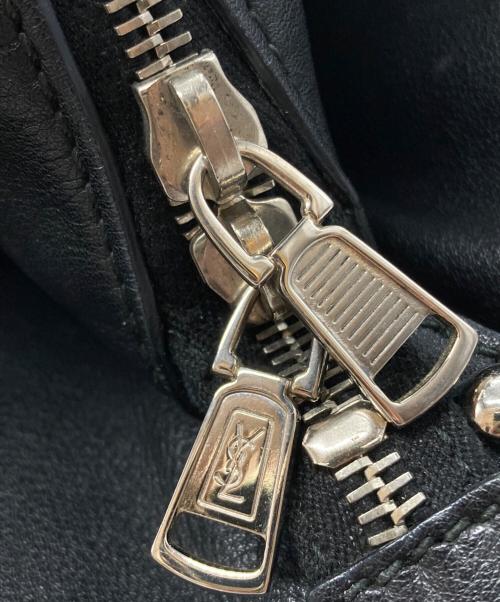 Yves Saint Laurent（イヴサンローラン）Yves Saint Laurent (イヴサンローラン) イージーロックスタッズレザーバッグ ブラックの古着・服飾アイテム