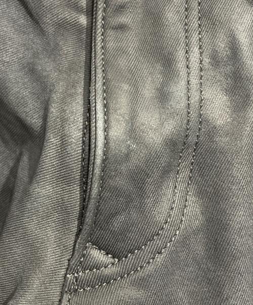 KUSHITANI（クシタニ）KUSHITANI (クシタニ) レザースキニーパンツ/Leather skinny pants グレー サイズ:32の古着・服飾アイテム