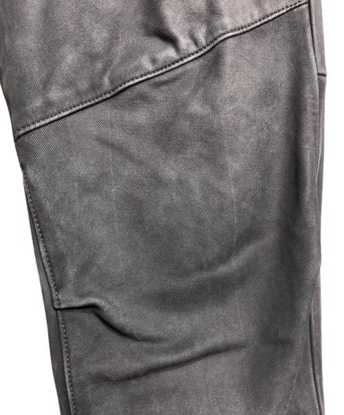 KUSHITANI（クシタニ）KUSHITANI (クシタニ) レザースキニーパンツ/Leather skinny pants グレー サイズ:32の古着・服飾アイテム