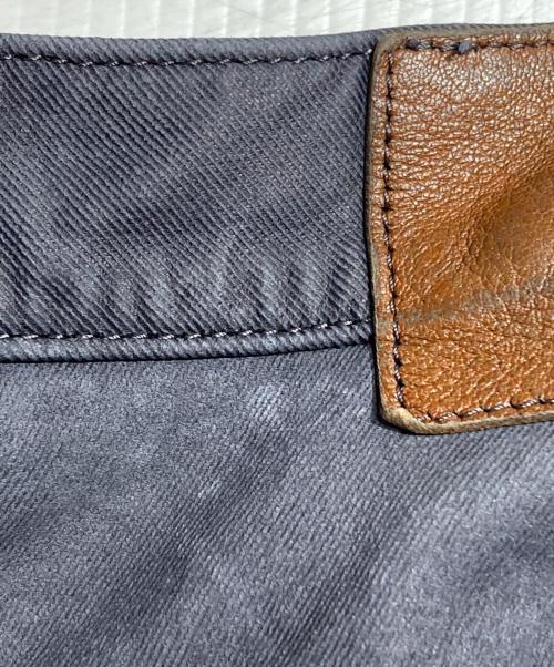 KUSHITANI（クシタニ）KUSHITANI (クシタニ) レザースキニーパンツ/Leather skinny pants グレー サイズ:32の古着・服飾アイテム