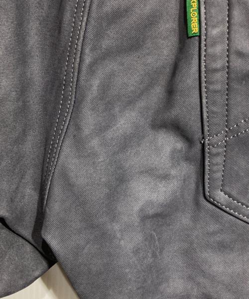 KUSHITANI（クシタニ）KUSHITANI (クシタニ) レザースキニーパンツ/Leather skinny pants グレー サイズ:32の古着・服飾アイテム