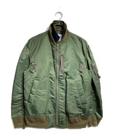 中古・古着通販】sacai (サカイ) MA-1ドッキングボンバージャケット/MA