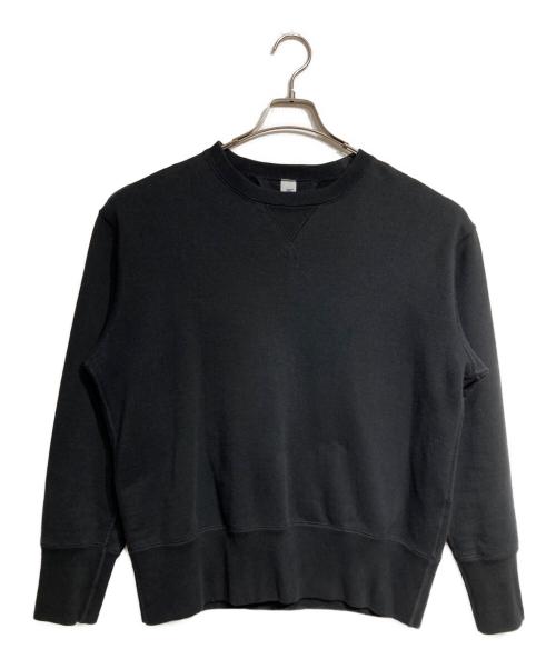 BEAMS PLUS（ビームスプラス）BEAMS PLUS (ビームスプラス) LOOPWHEELER (ループウィラー) 別注両Vスウェット/Sweat ブラック サイズ:Mの古着・服飾アイテム